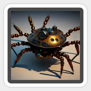 Steam Spider One Sticker